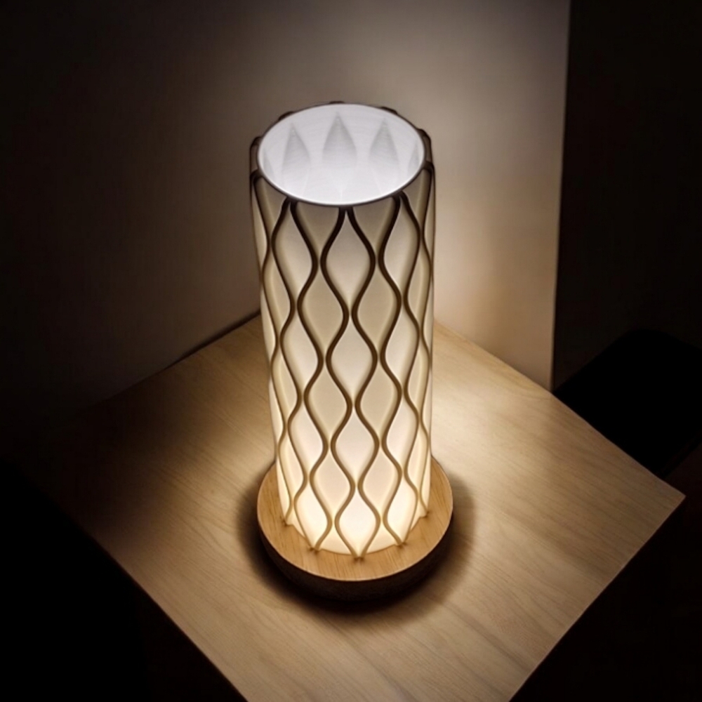 THE RIPPLE! Homemade! LED lamp! - Picture 5 of 5